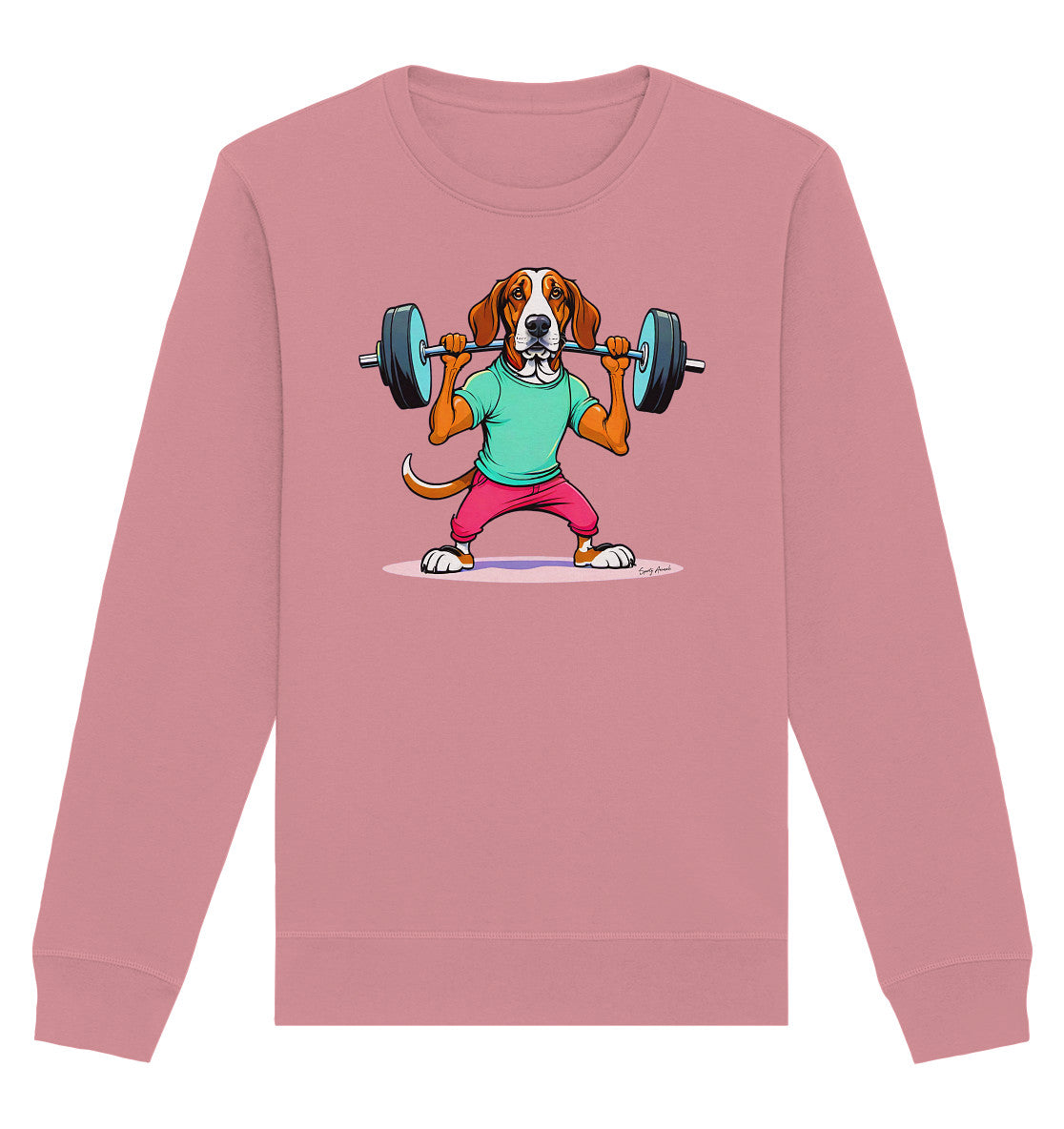 Fitness Dog - Organic Basic Unisex Sweatshirt