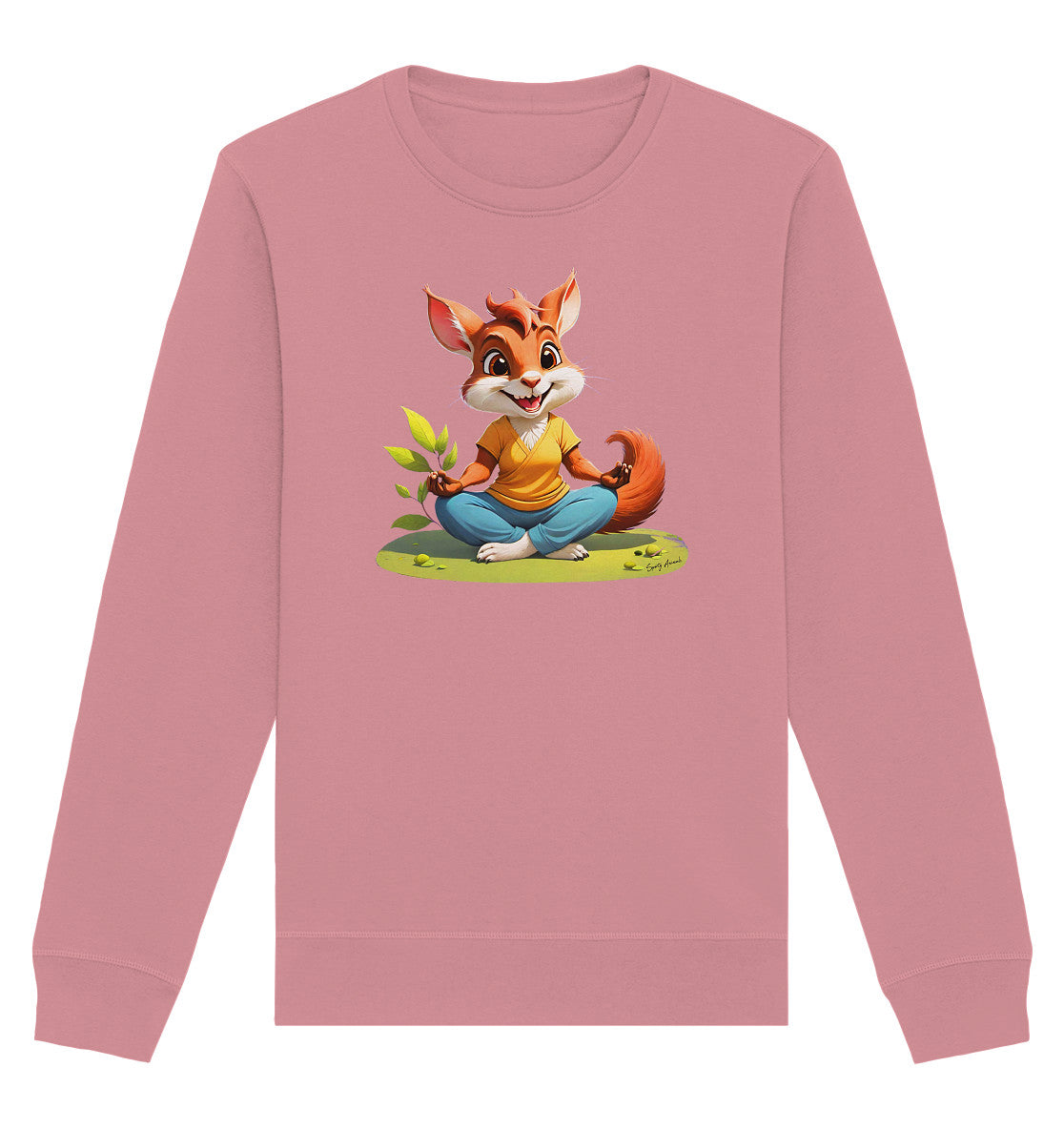 Yoga Squirrel - Organic Basic Unisex Sweatshirt