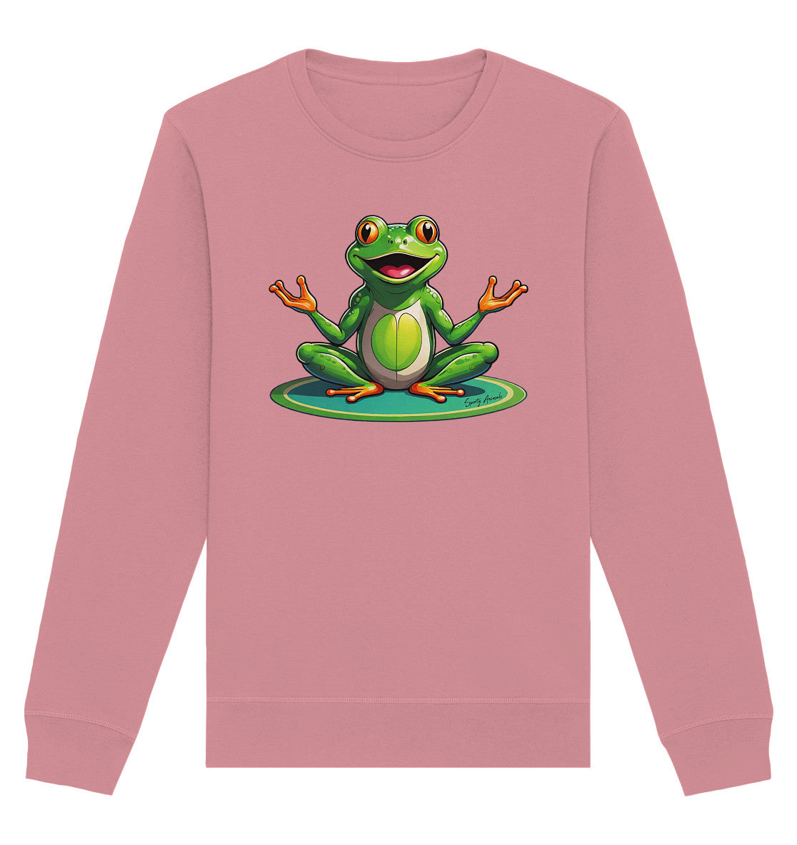 Yoga Frog - Organic Basic Unisex Sweatshirt