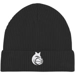 Organic Beanie mit Logo - Organic Fisherman Beanie