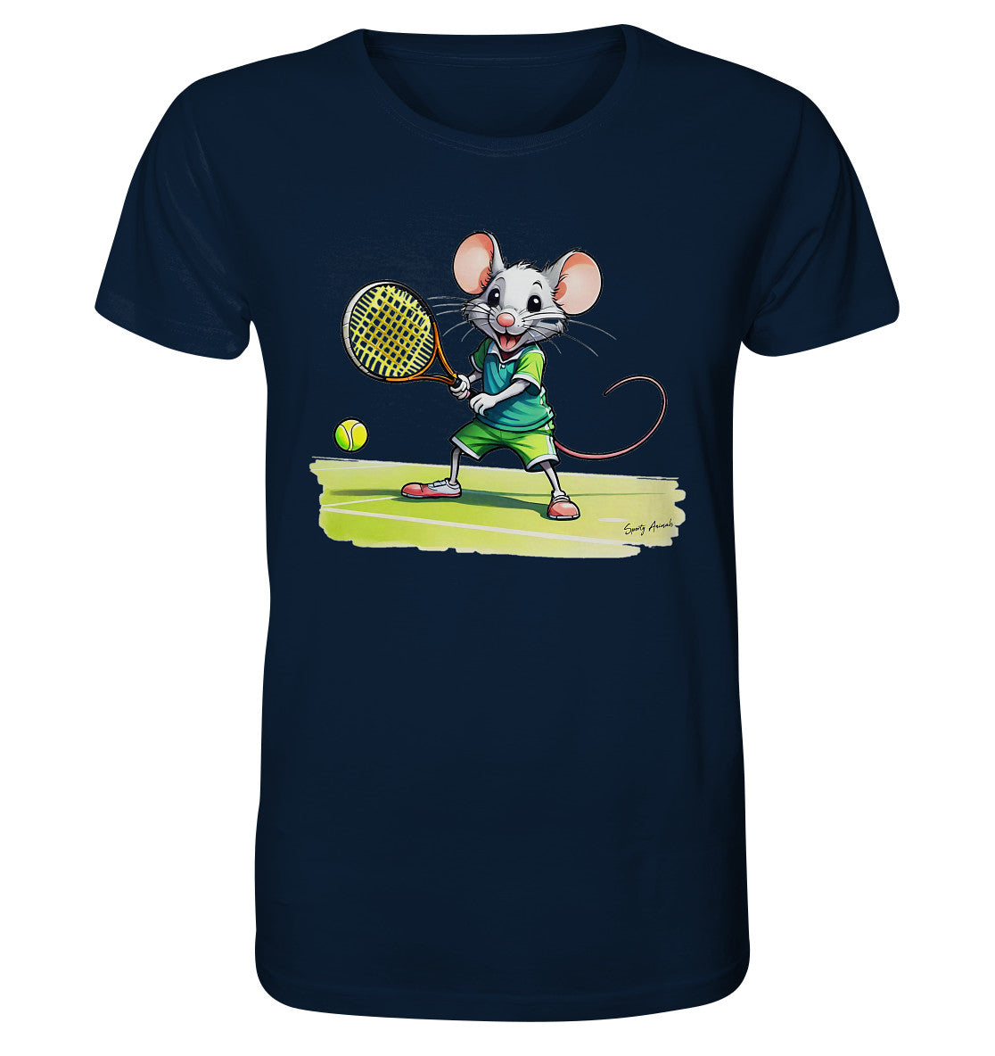 Tennis Mouse Unisex - Organic Shirt