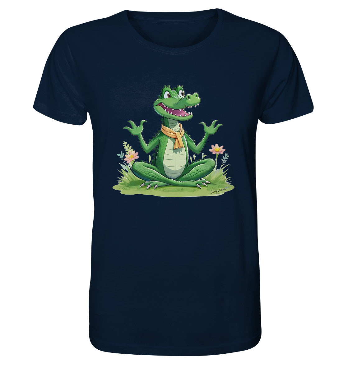 Yoga Crocodile Unisex - Organic Shirt