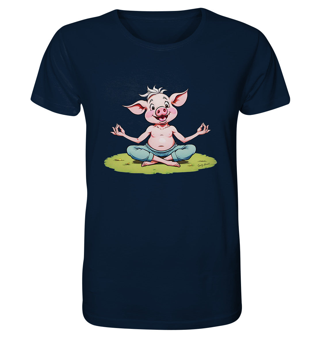 Yoga Pork Unisex - Organic Shirt