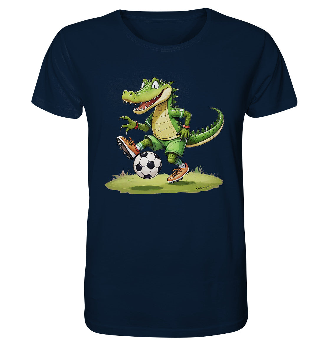 Soccer Crocodile Unisex - Organic Shirt