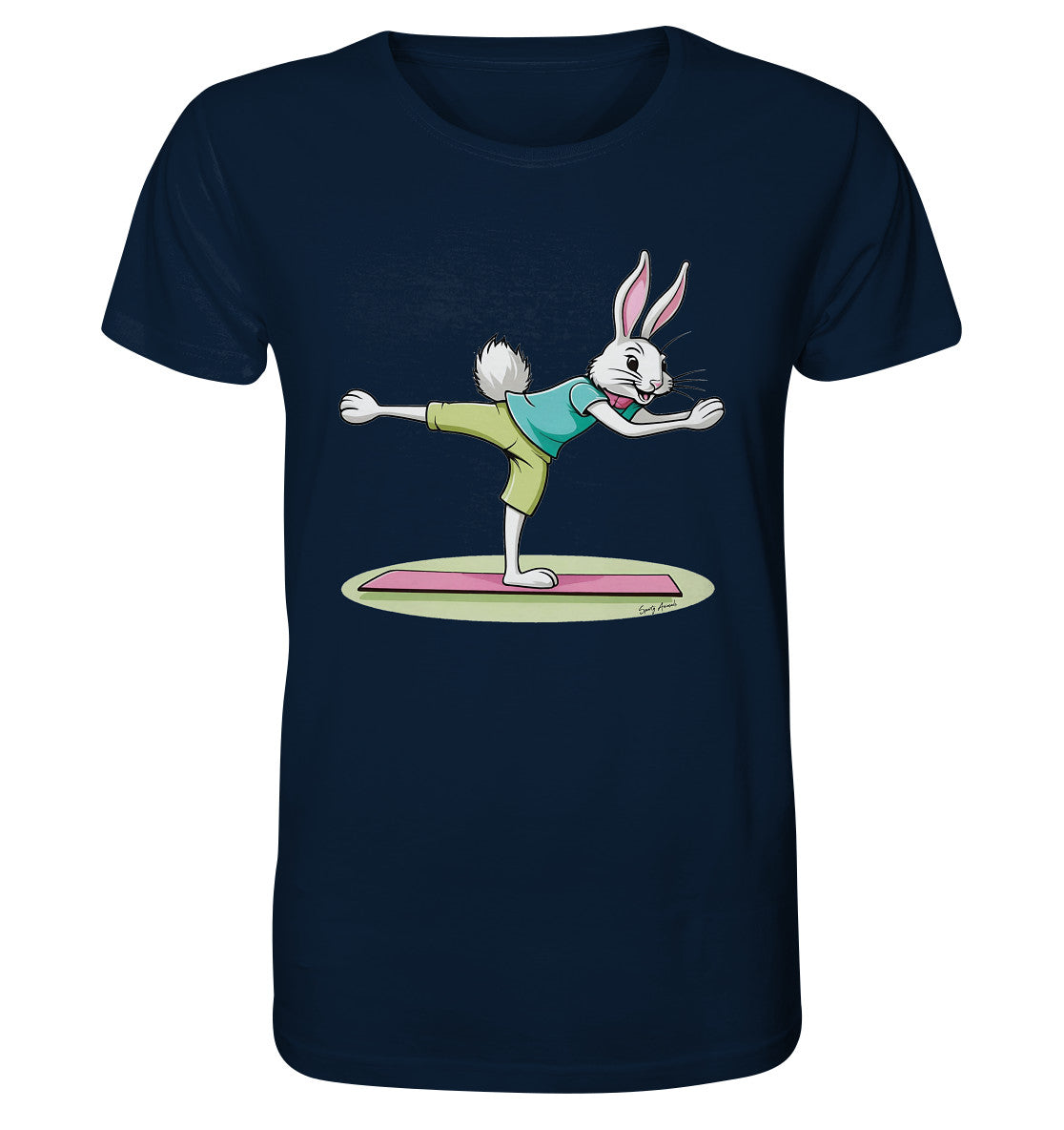 Pilates Bunny Unisex - Organic Shirt