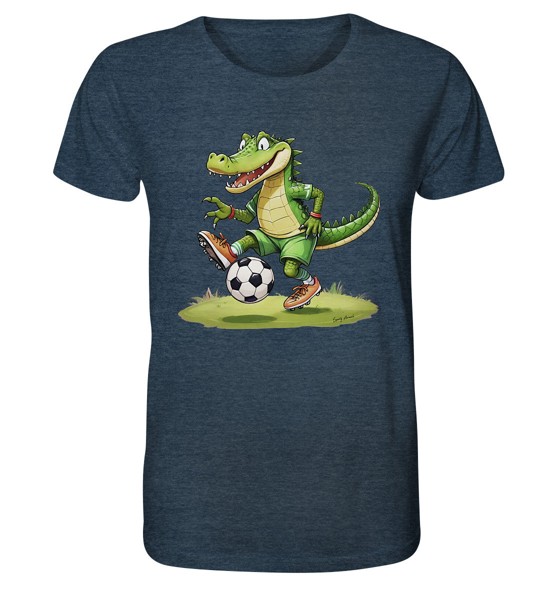 Soccer Crocodile Unisex - Organic Shirt