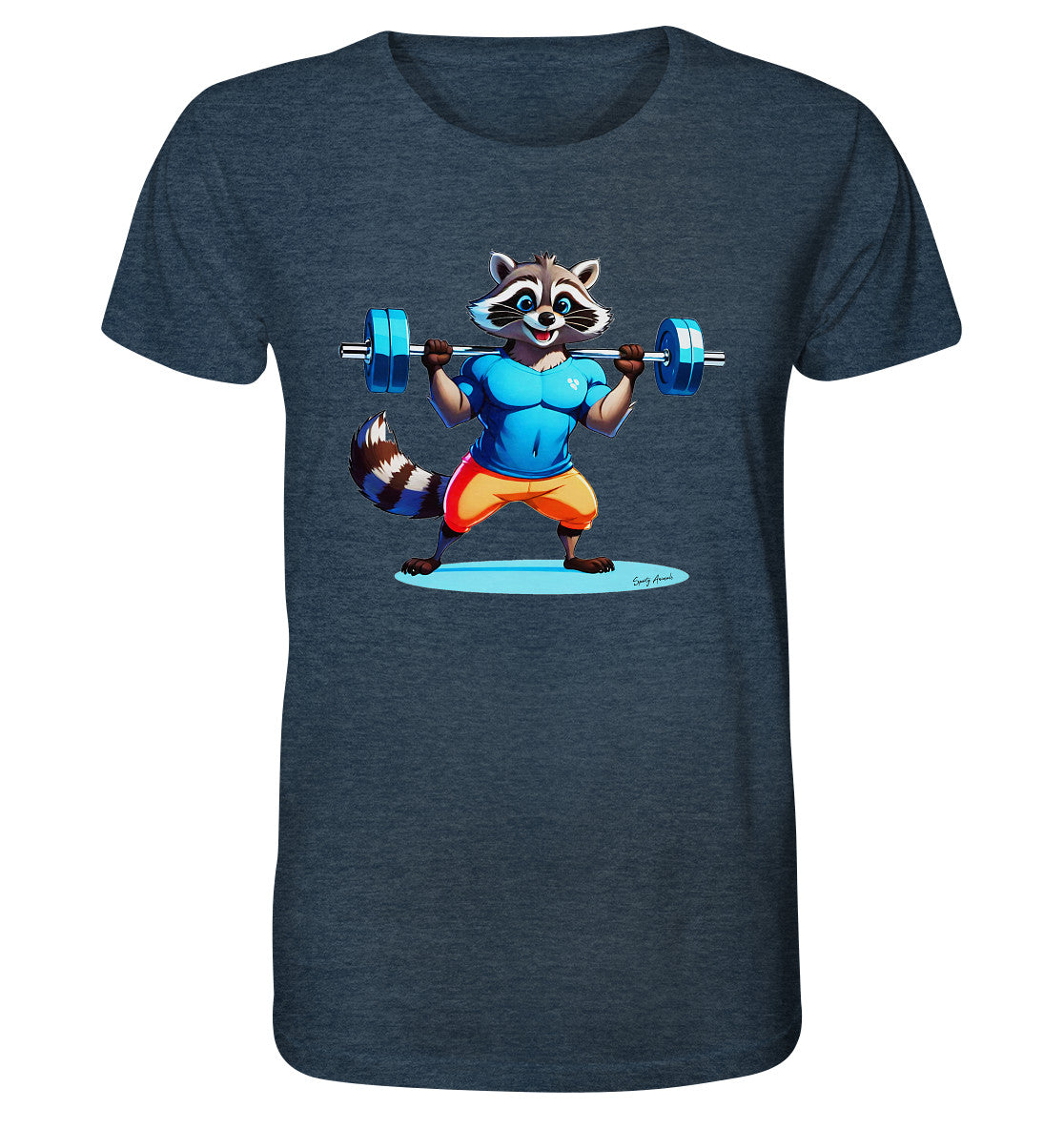 Fitness Raccoon Unisex - Organic Shirt