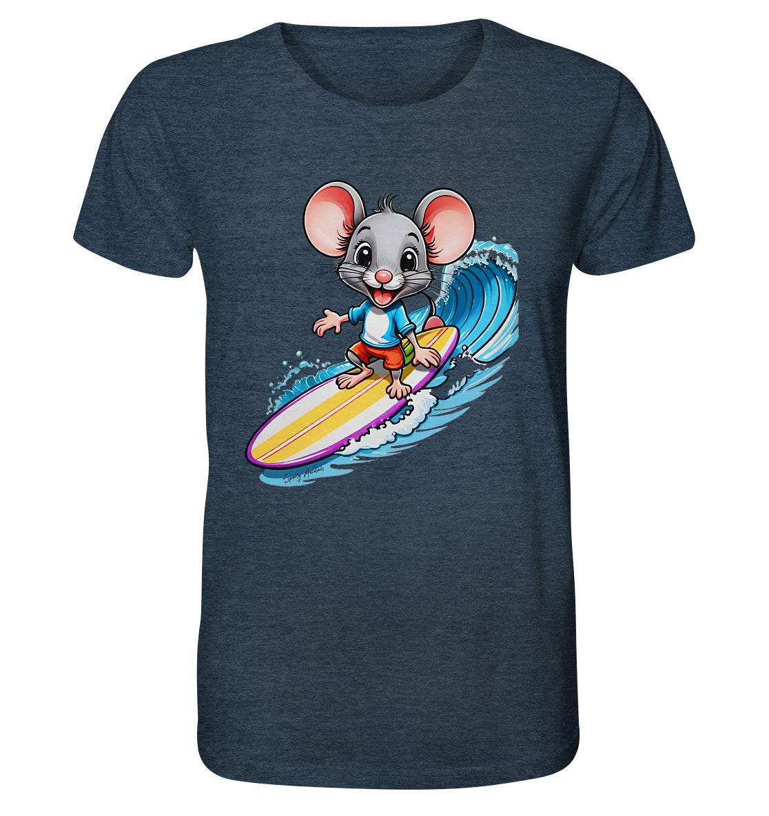 Surfing Mouse Unisex - Organic Shirt