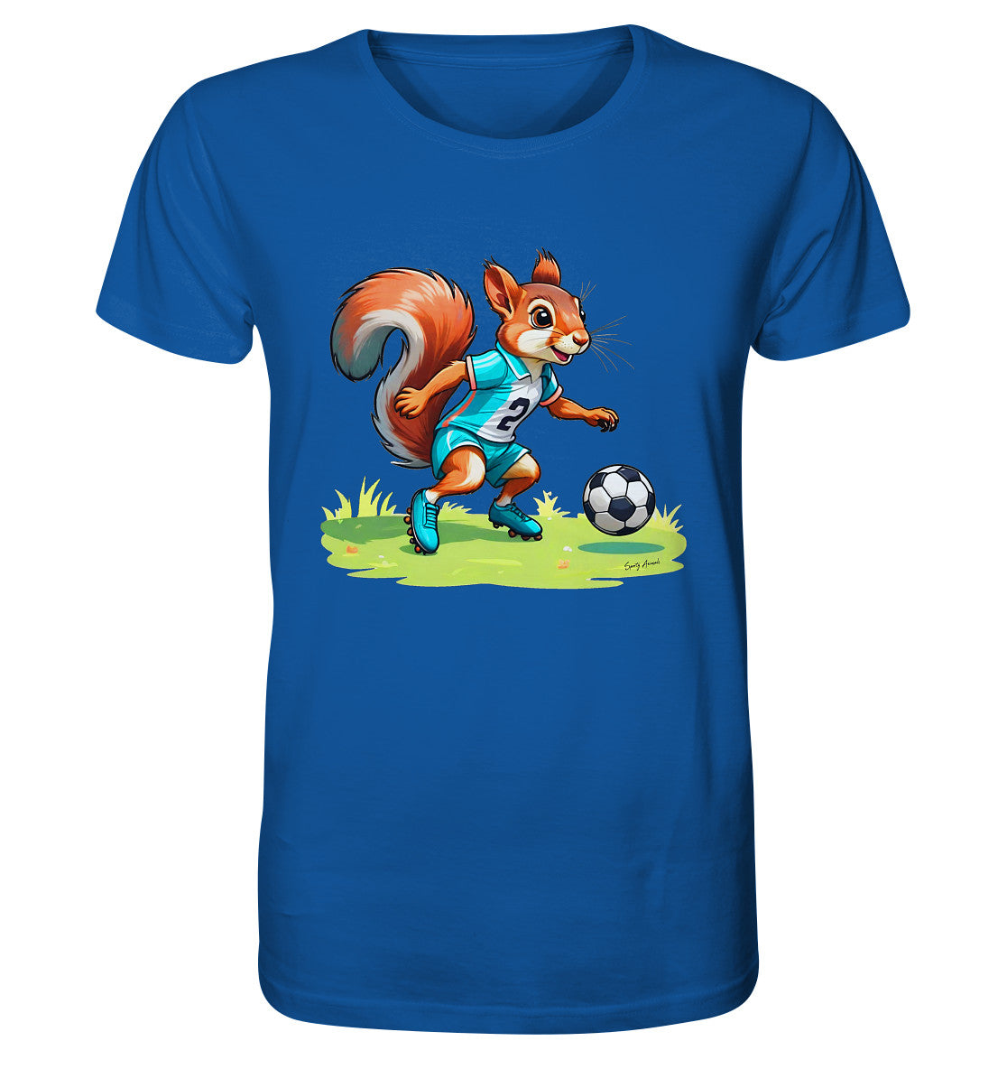 Soccer Squirrel Unisex - Organic Shirt