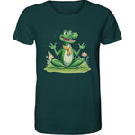 Yoga Crocodile Unisex - Organic Shirt