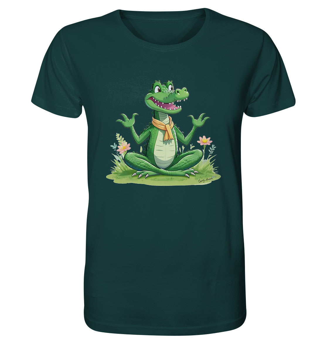 Yoga Crocodile Unisex - Organic Shirt