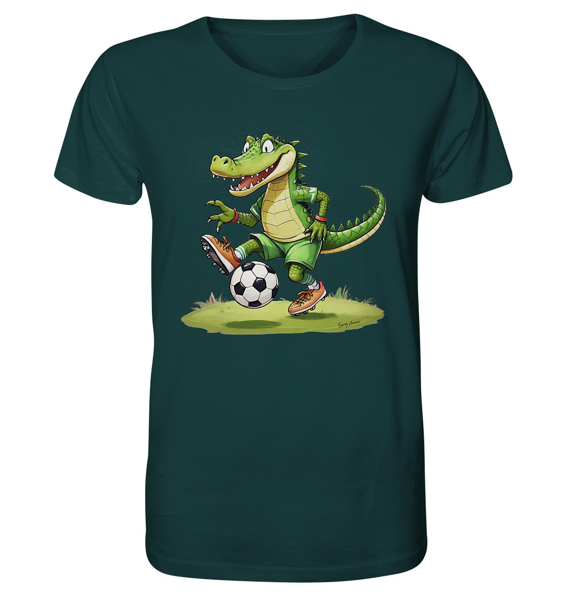 Soccer Crocodile Unisex - Organic Shirt