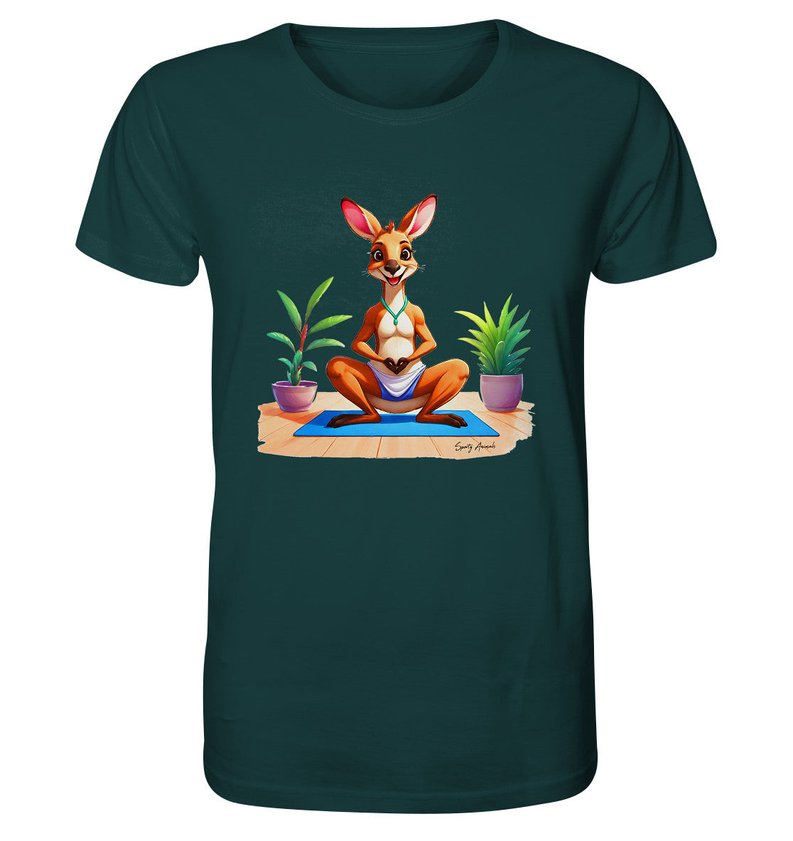 Yoga Kangaroo Unisex - Organic Shirt