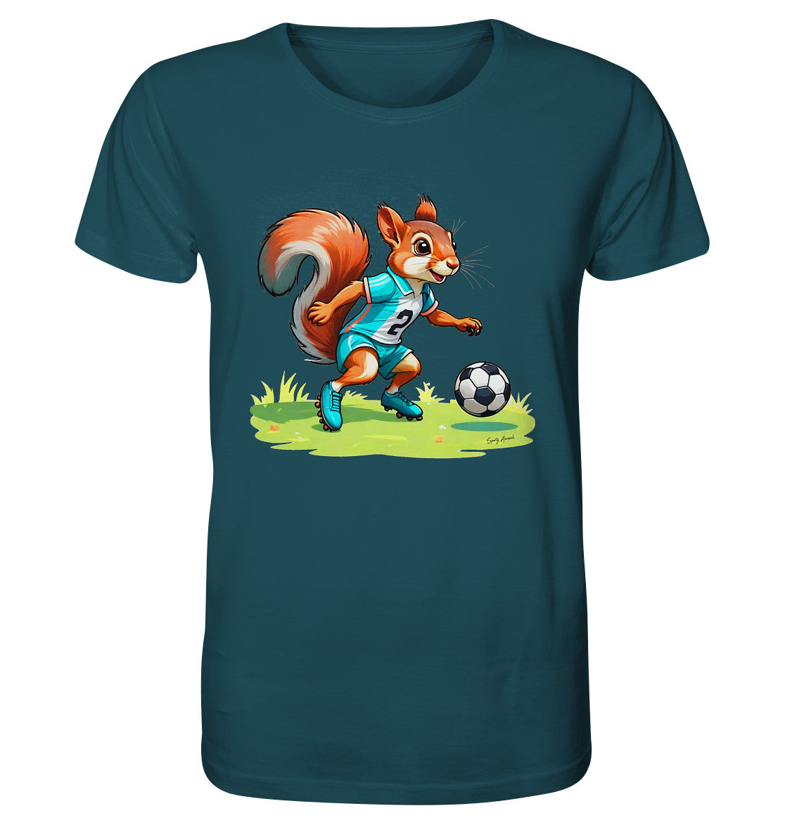 Soccer Squirrel Unisex - Organic Shirt