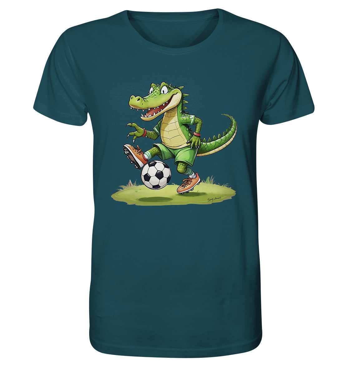 Soccer Crocodile Unisex - Organic Shirt