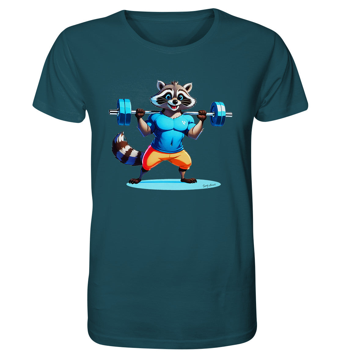 Fitness Raccoon Unisex - Organic Shirt