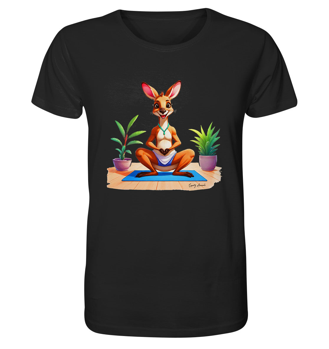 Yoga Kangaroo Unisex - Organic Shirt