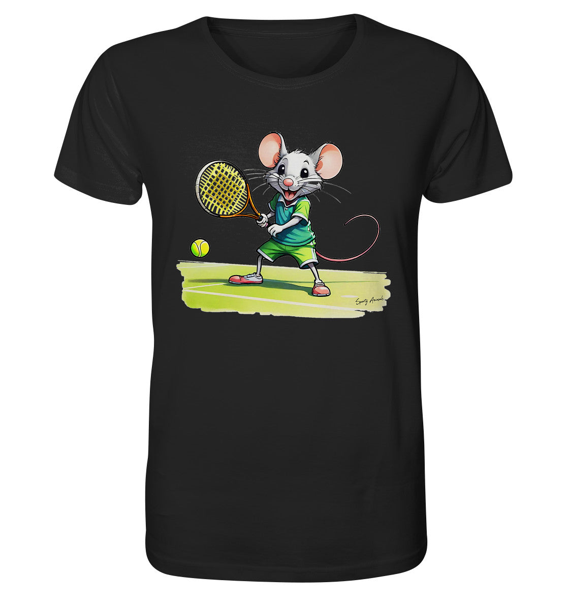 Tennis Mouse Unisex - Organic Shirt