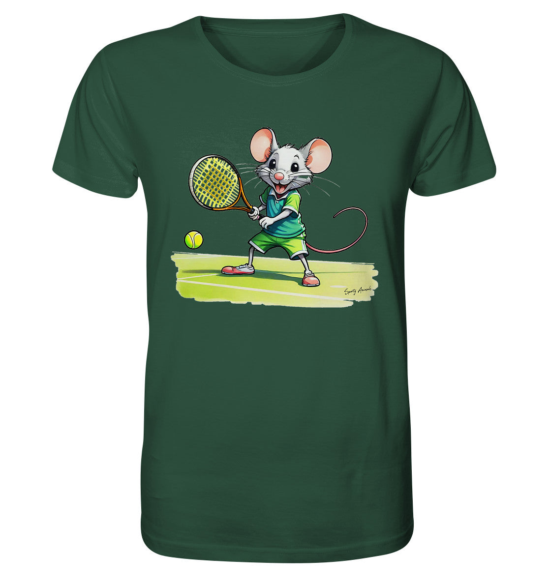 Tennis Mouse Unisex - Organic Shirt