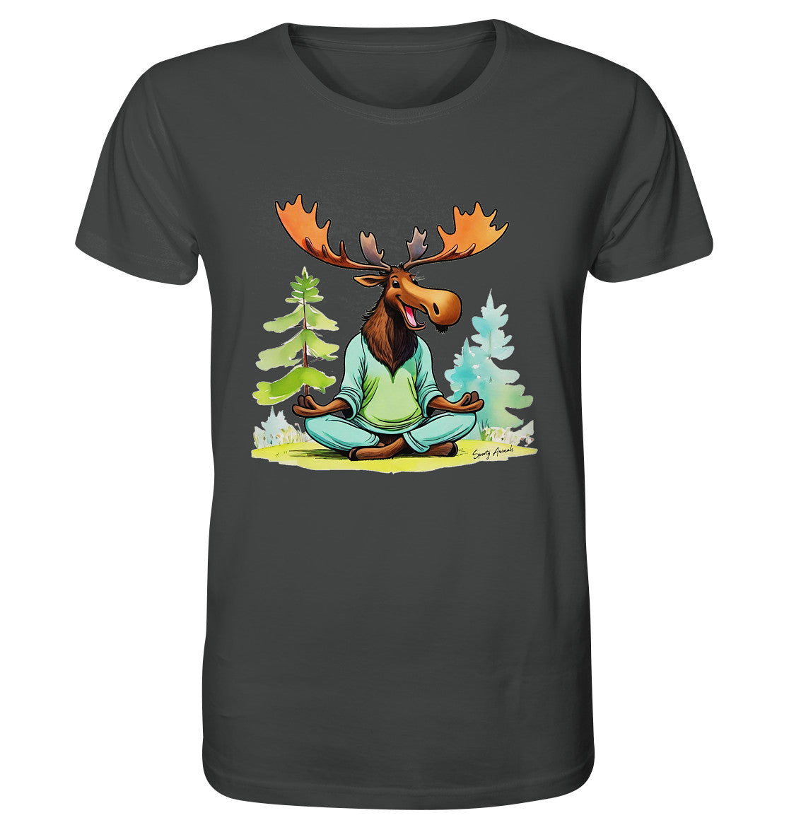 Yoga Elk Unisex - Organic Shirt