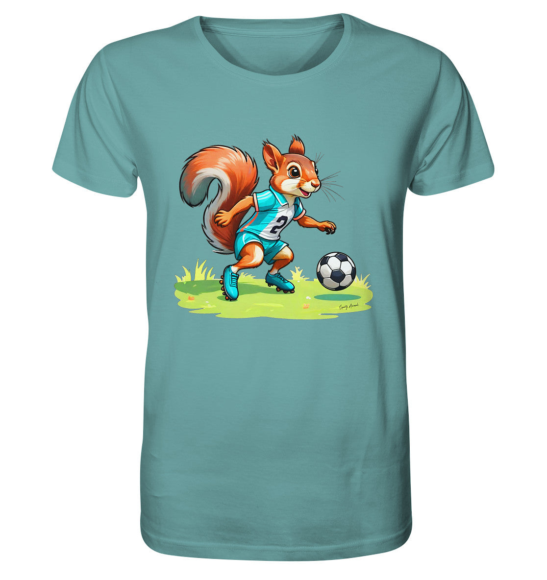 Soccer Squirrel Unisex - Organic Shirt