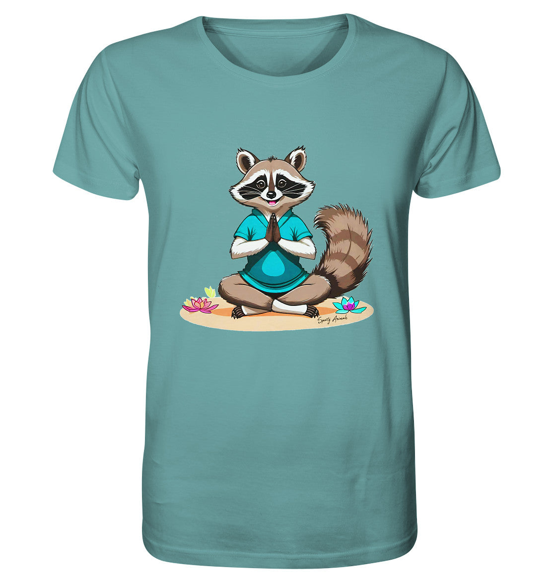 Yoga Raccoon Unisex - Organic Shirt