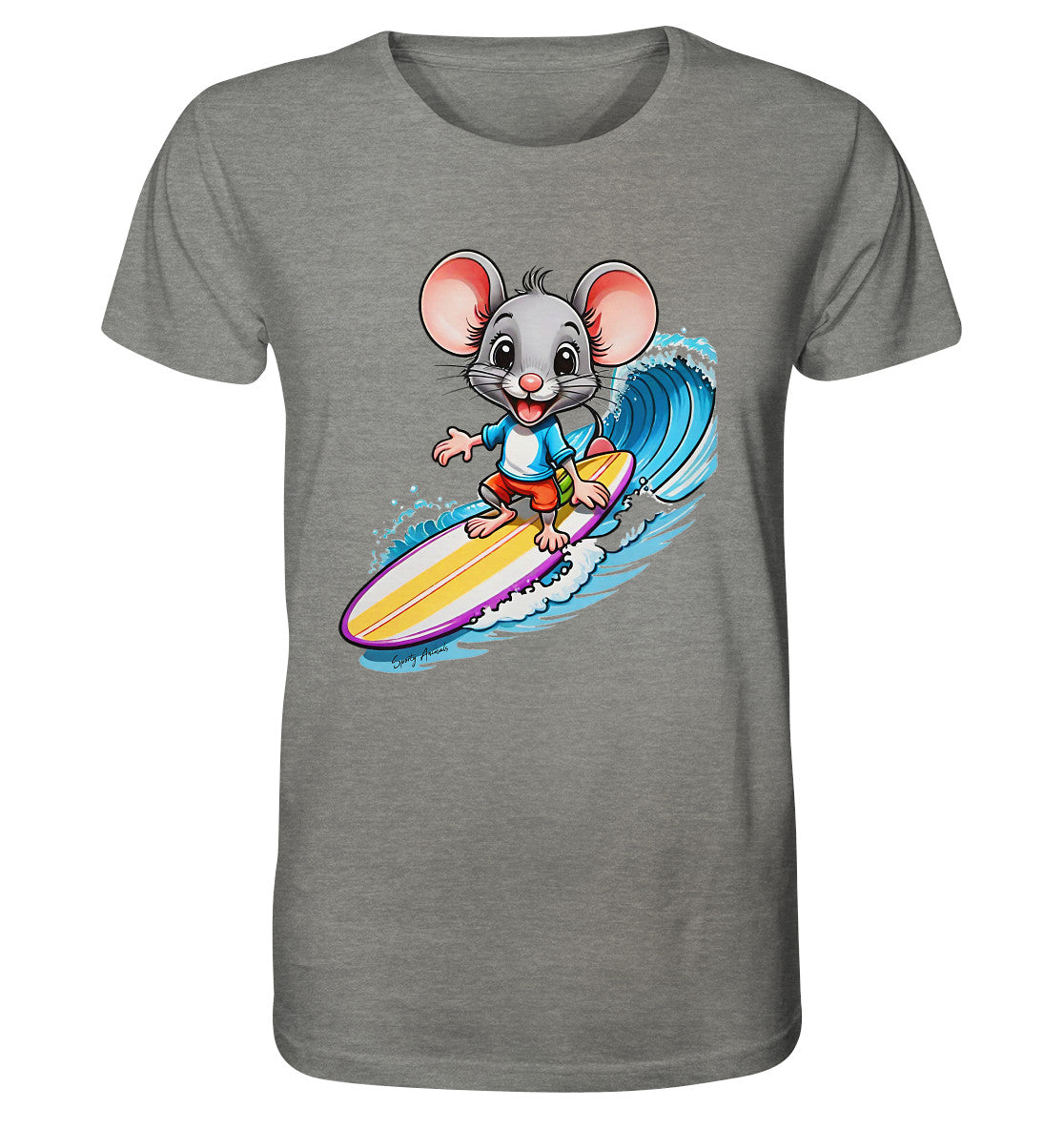 Surfing Mouse Unisex - Organic Shirt