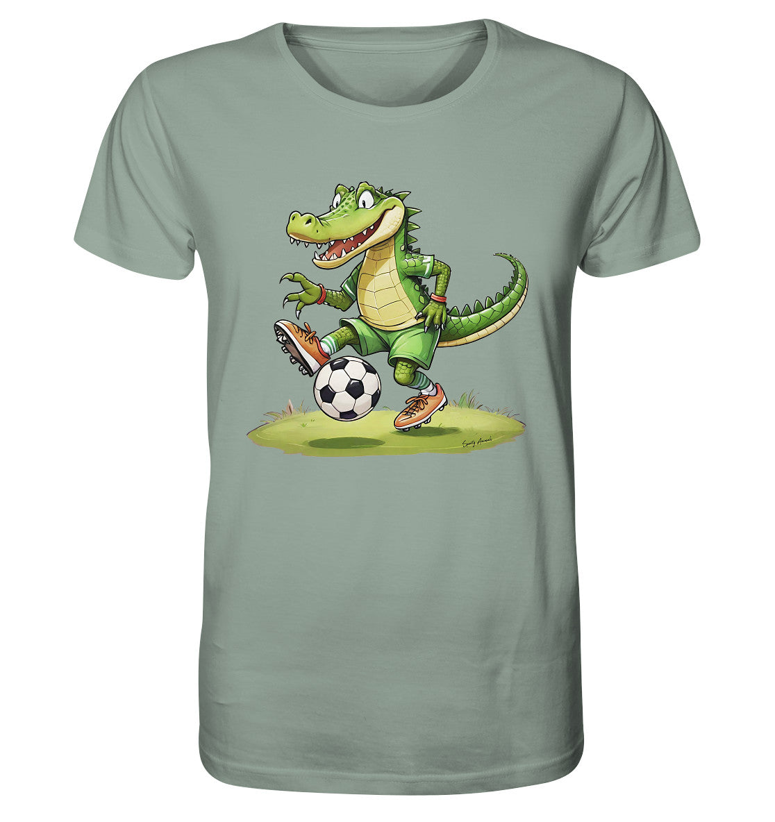 Soccer Crocodile Unisex - Organic Shirt