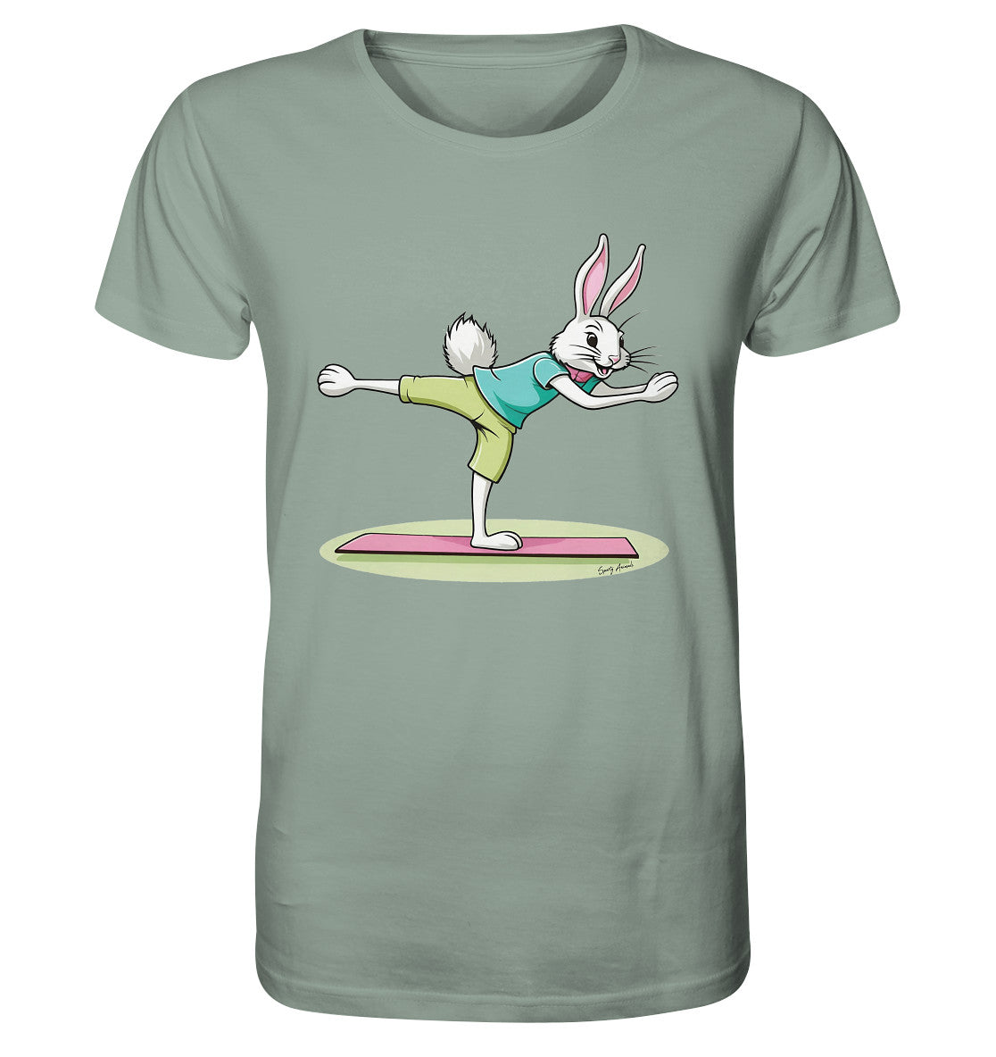 Pilates Bunny Unisex - Organic Shirt