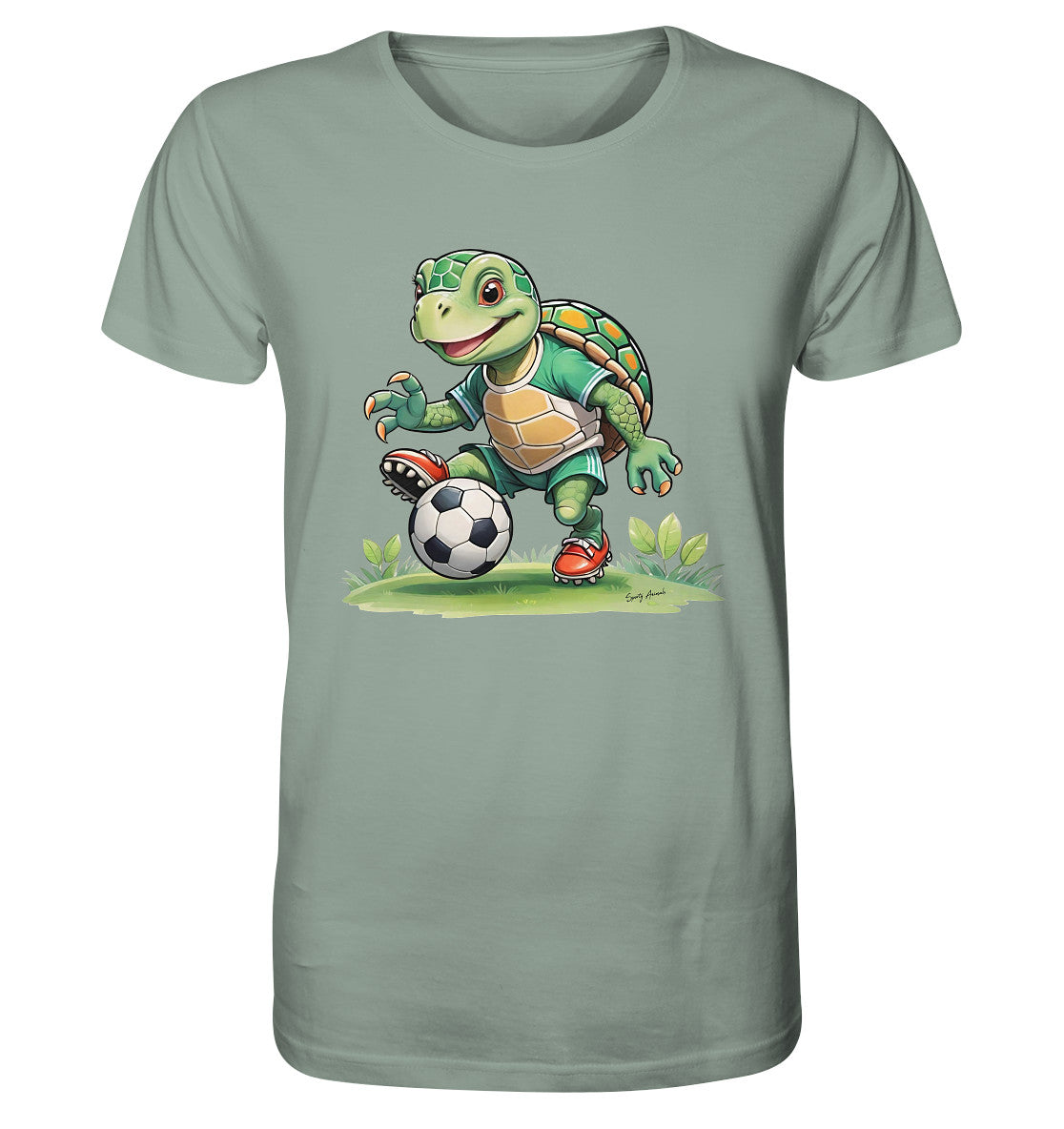 Soccer Turtle Unisex - Organic Shirt