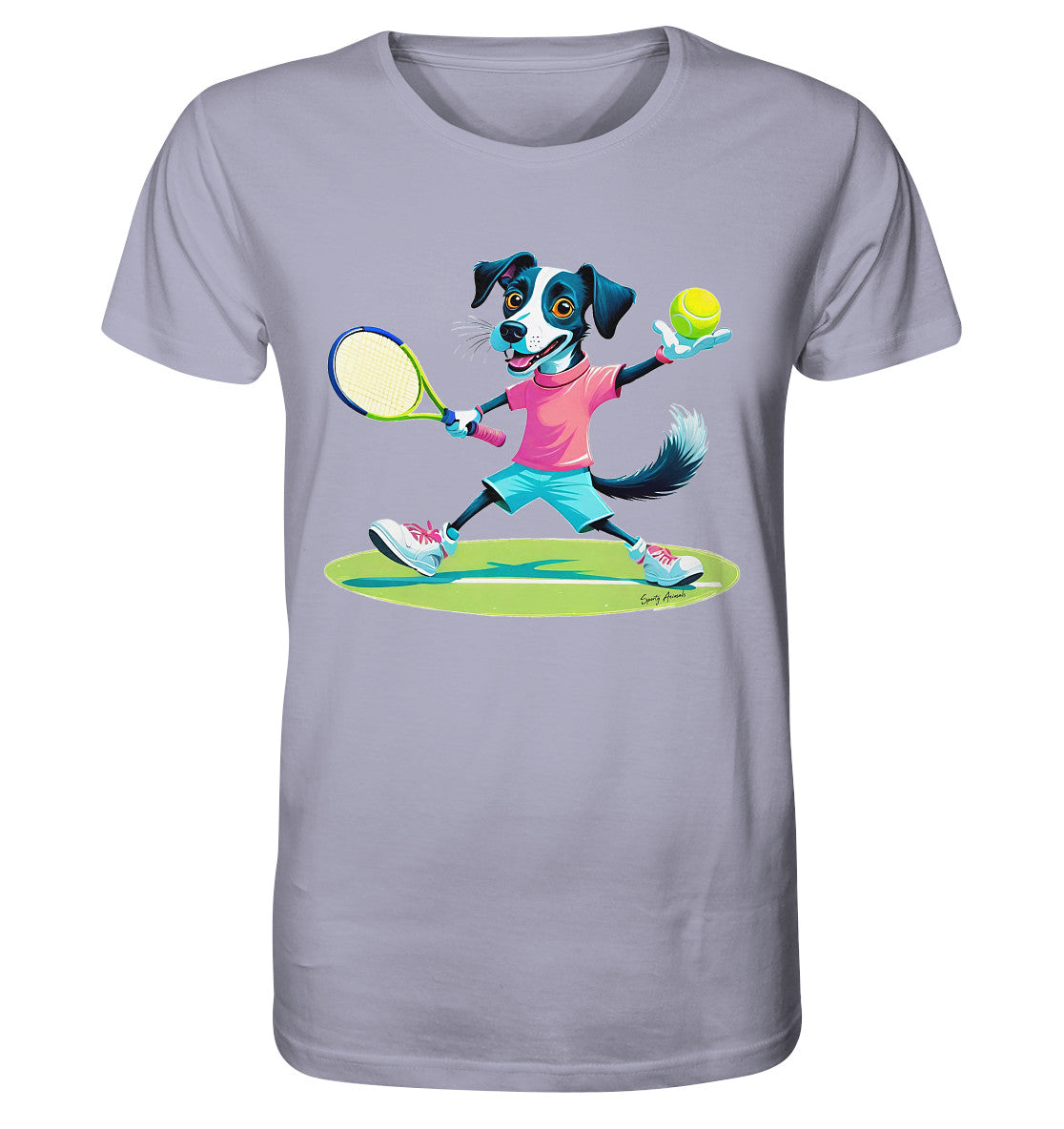 Tennis Dog Unisex  - Organic Shirt