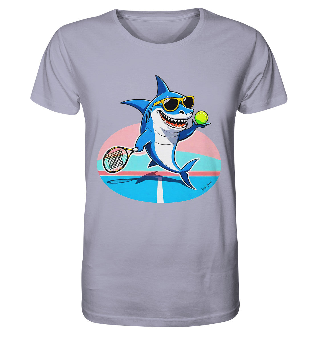 Tennis Shark Unisex  - Organic Shirt