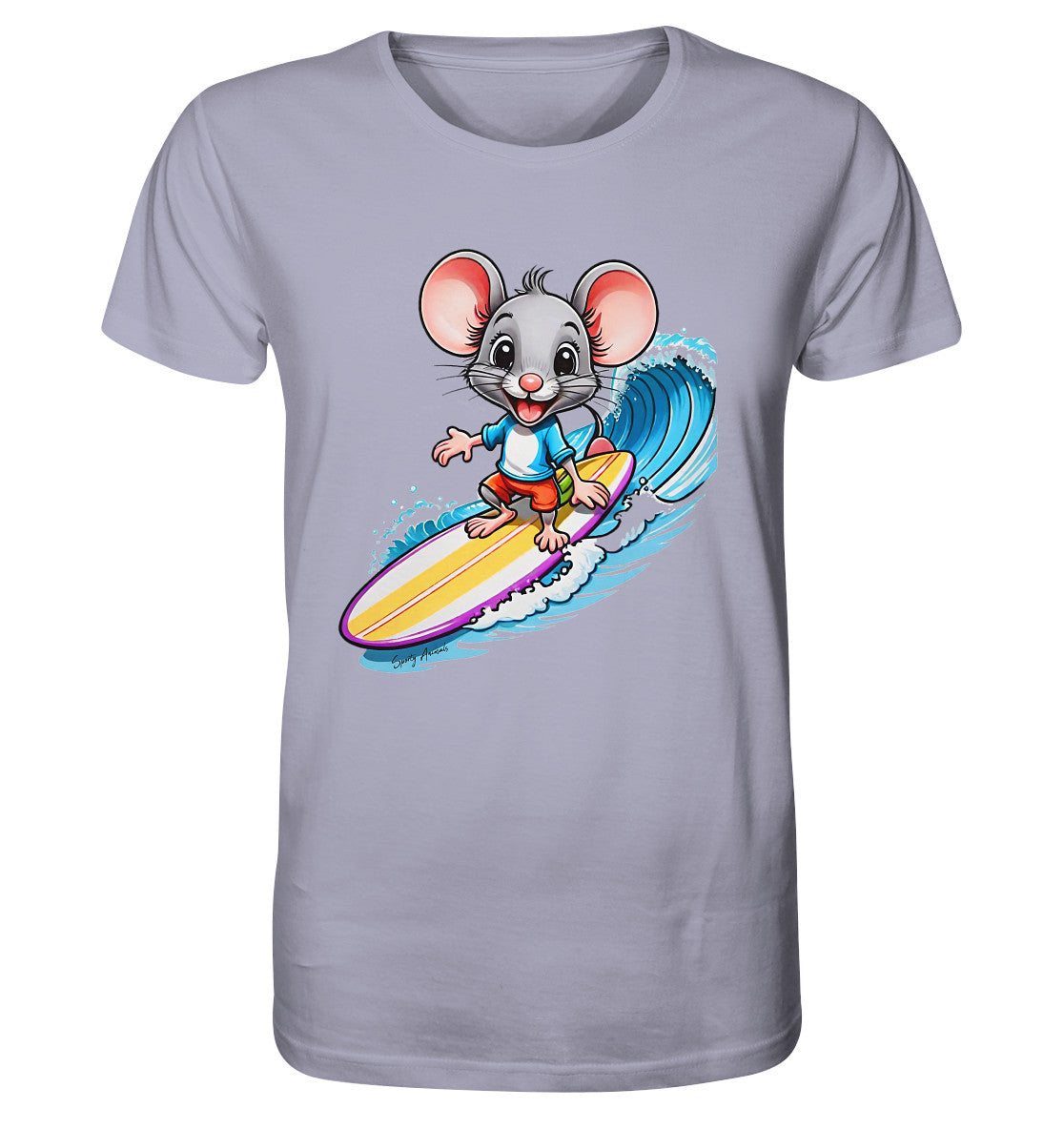 Surfing Mouse Unisex - Organic Shirt