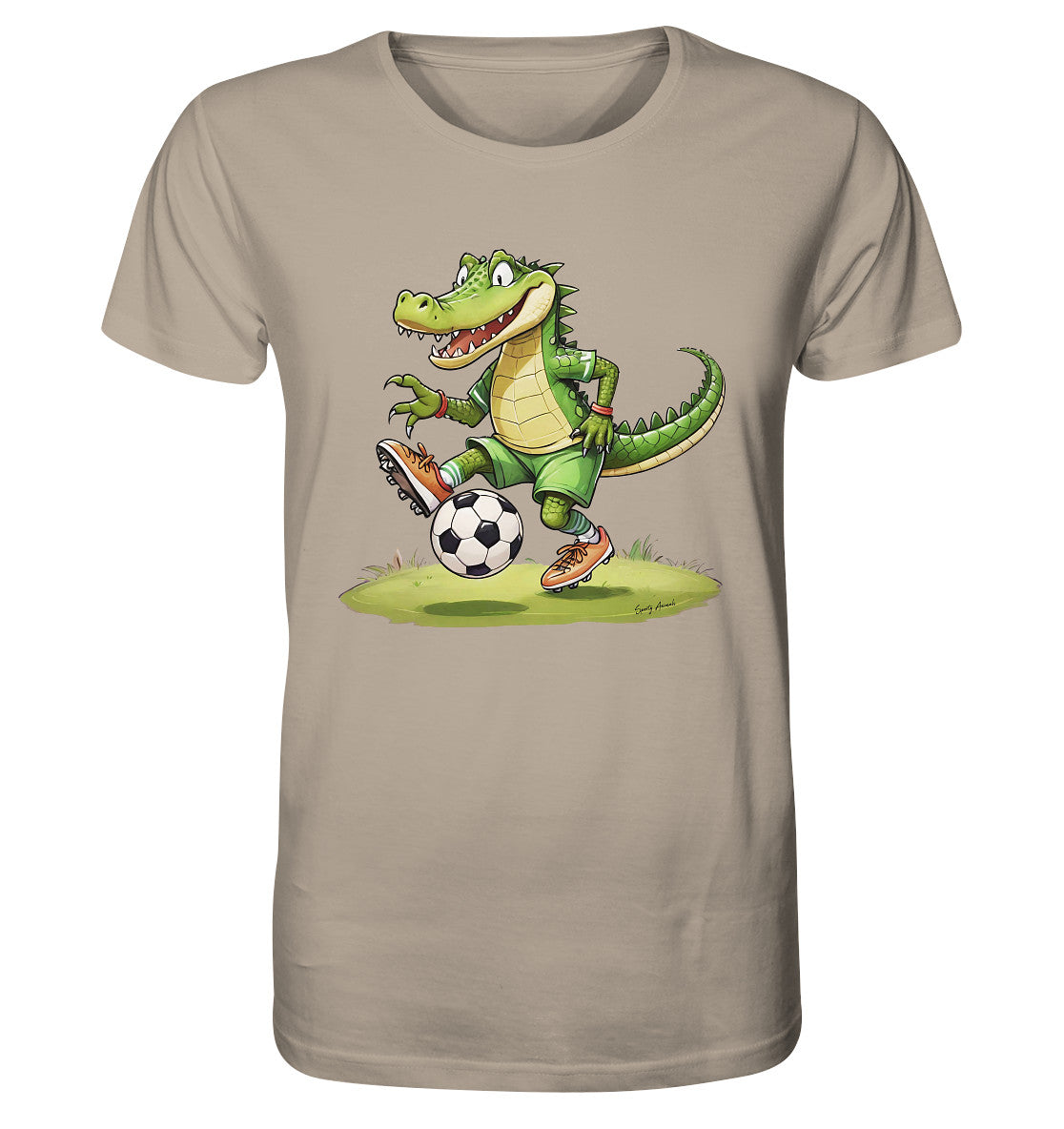 Soccer Crocodile Unisex - Organic Shirt