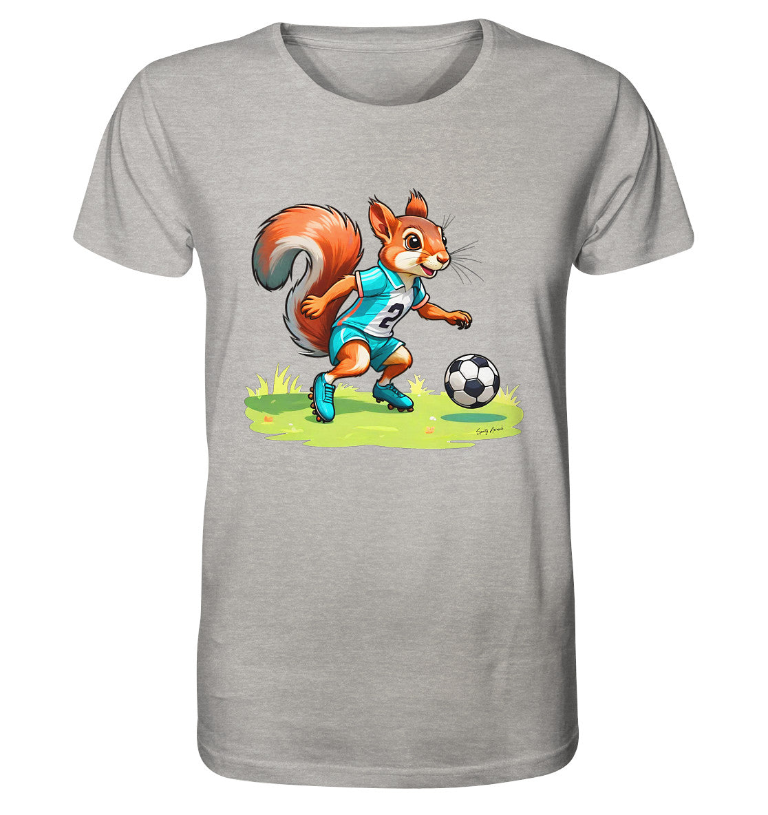 Soccer Squirrel Unisex - Organic Shirt