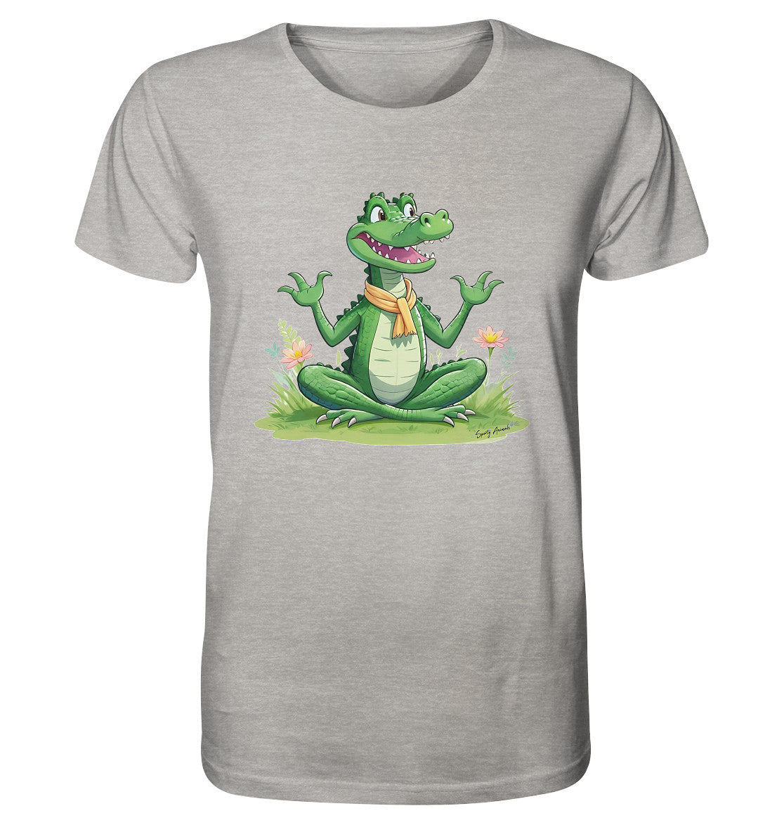 Yoga Crocodile Unisex - Organic Shirt