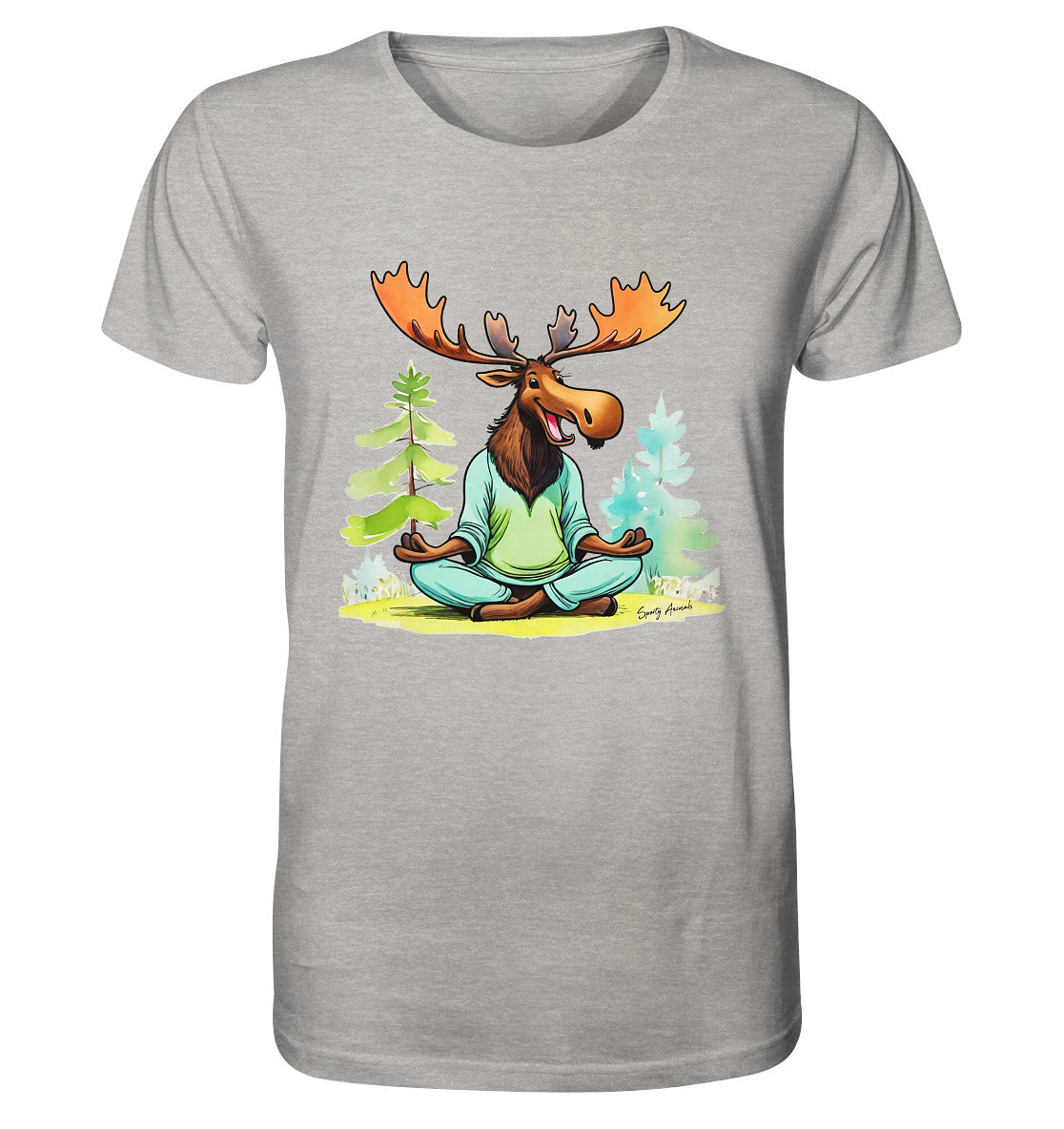 Yoga Elk Unisex - Organic Shirt