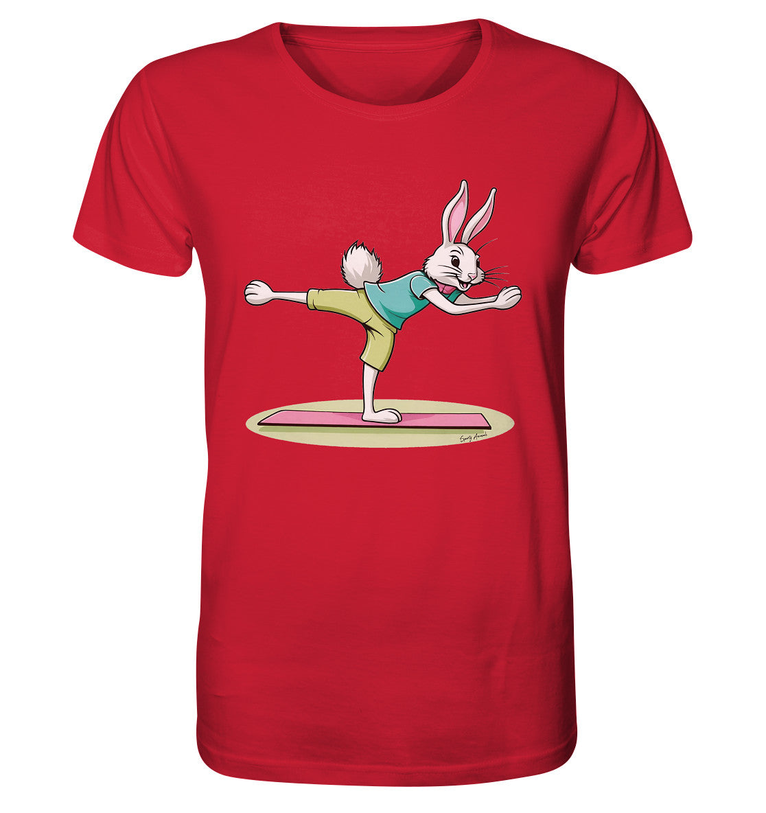 Pilates Bunny Unisex - Organic Shirt