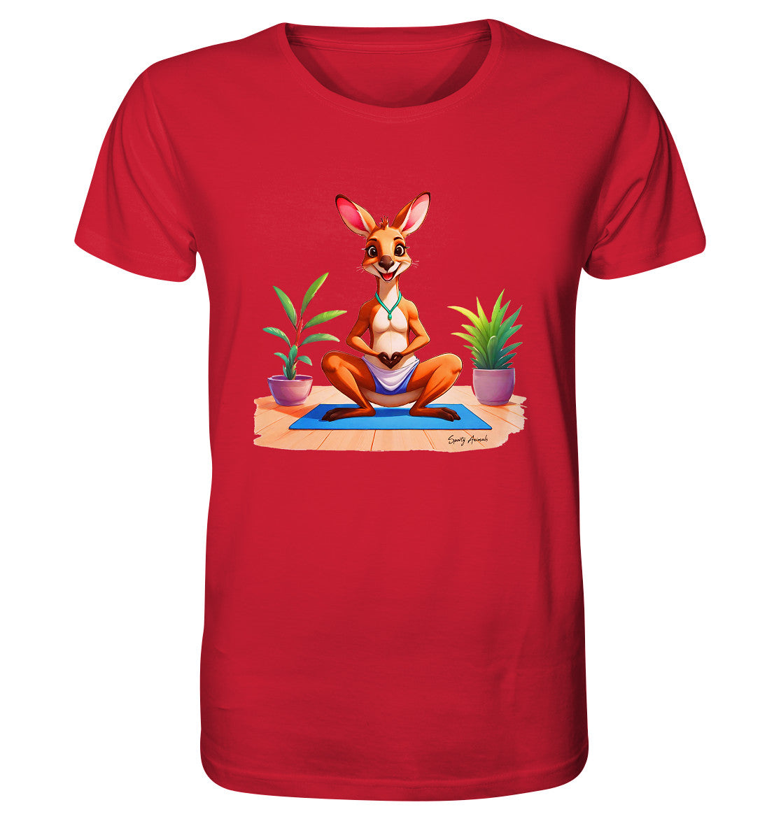 Yoga Kangaroo Unisex - Organic Shirt