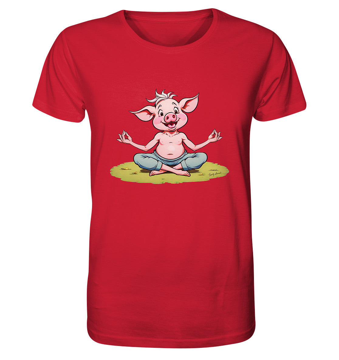 Yoga Pork Unisex - Organic Shirt