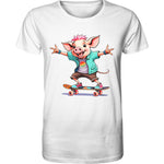 Skateboarding Pork - Organic Shirt