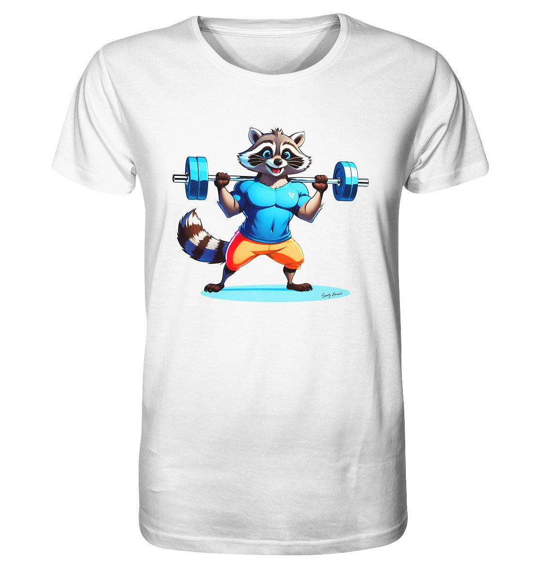 Fitness Raccoon Unisex - Organic Shirt