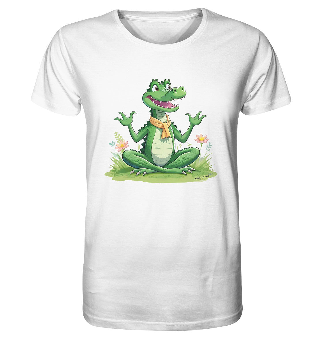 Yoga Crocodile Unisex - Organic Shirt