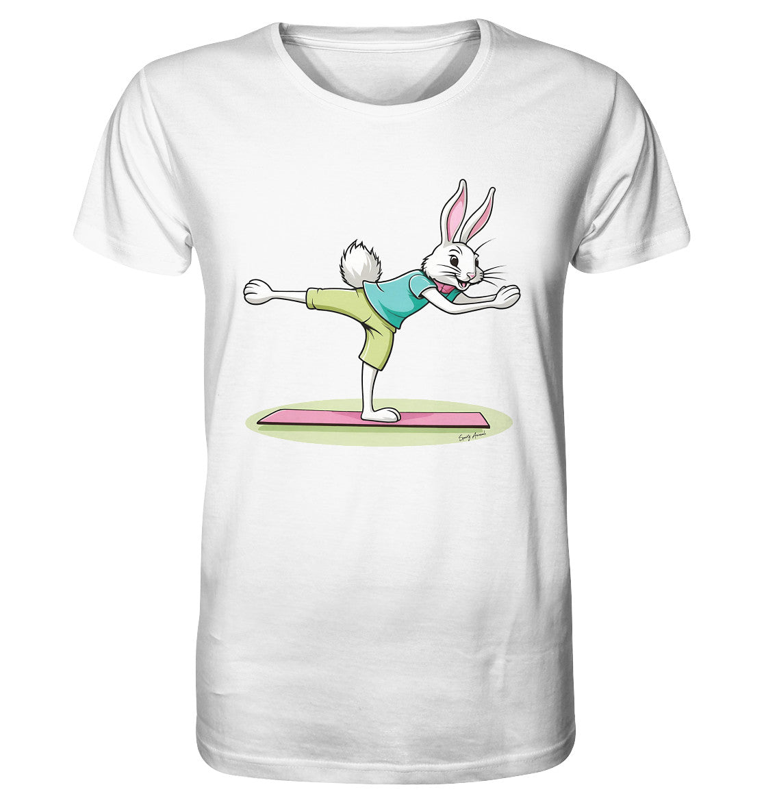 Pilates Bunny Unisex - Organic Shirt