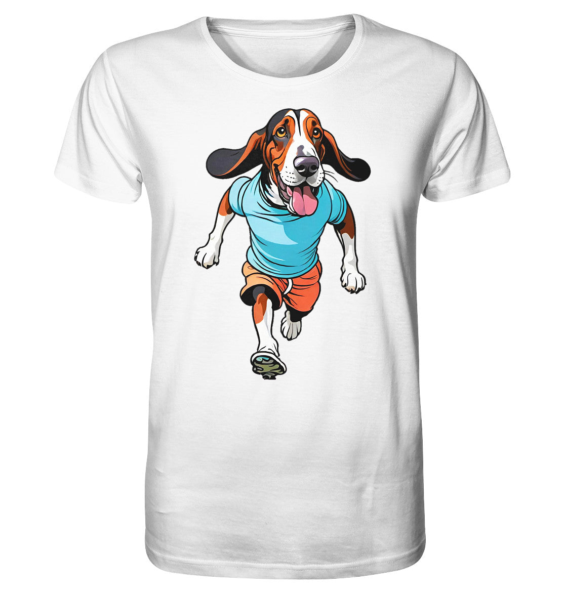 Running Dog Unisex   - Organic Shirt