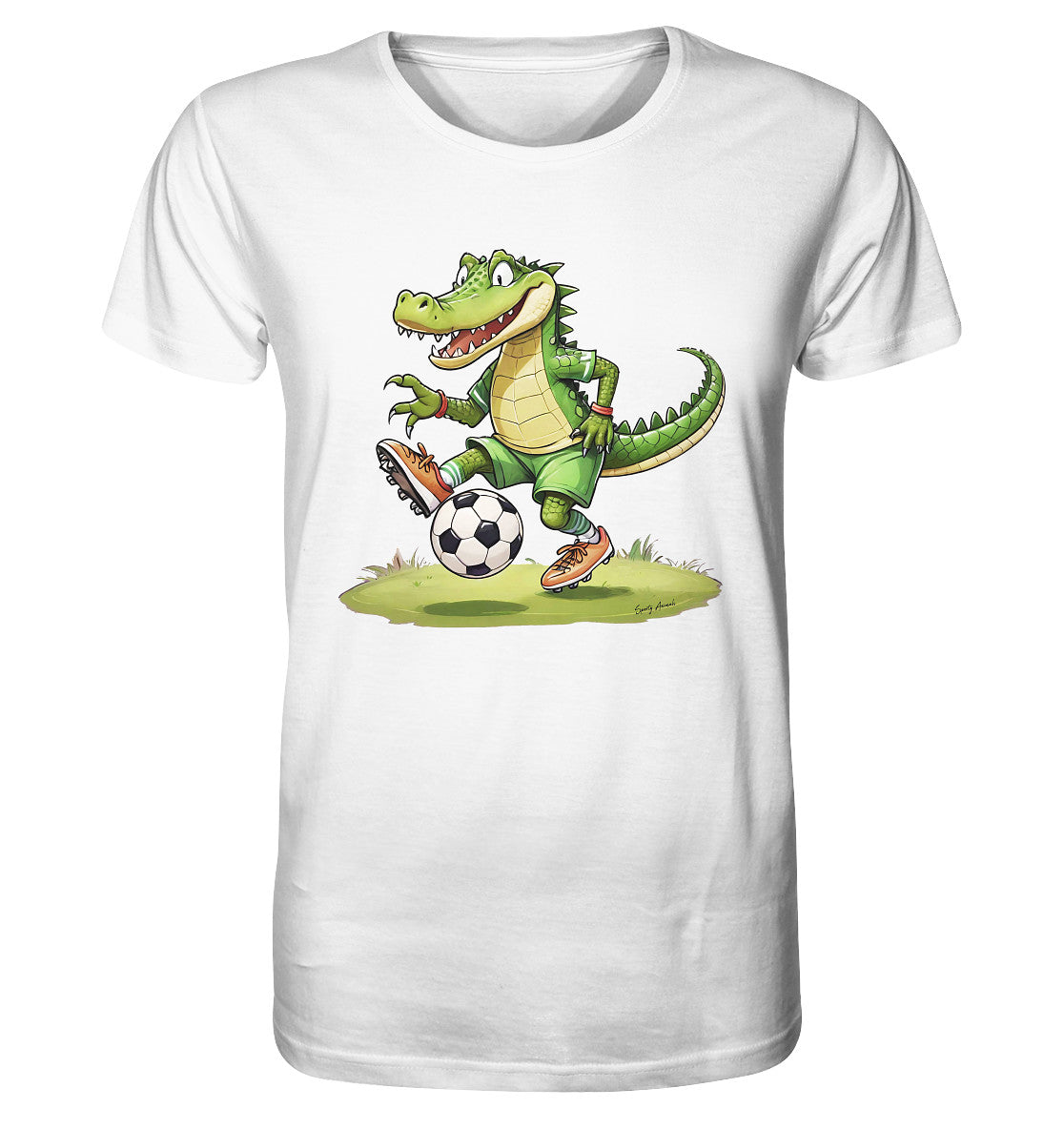 Soccer Crocodile Unisex - Organic Shirt