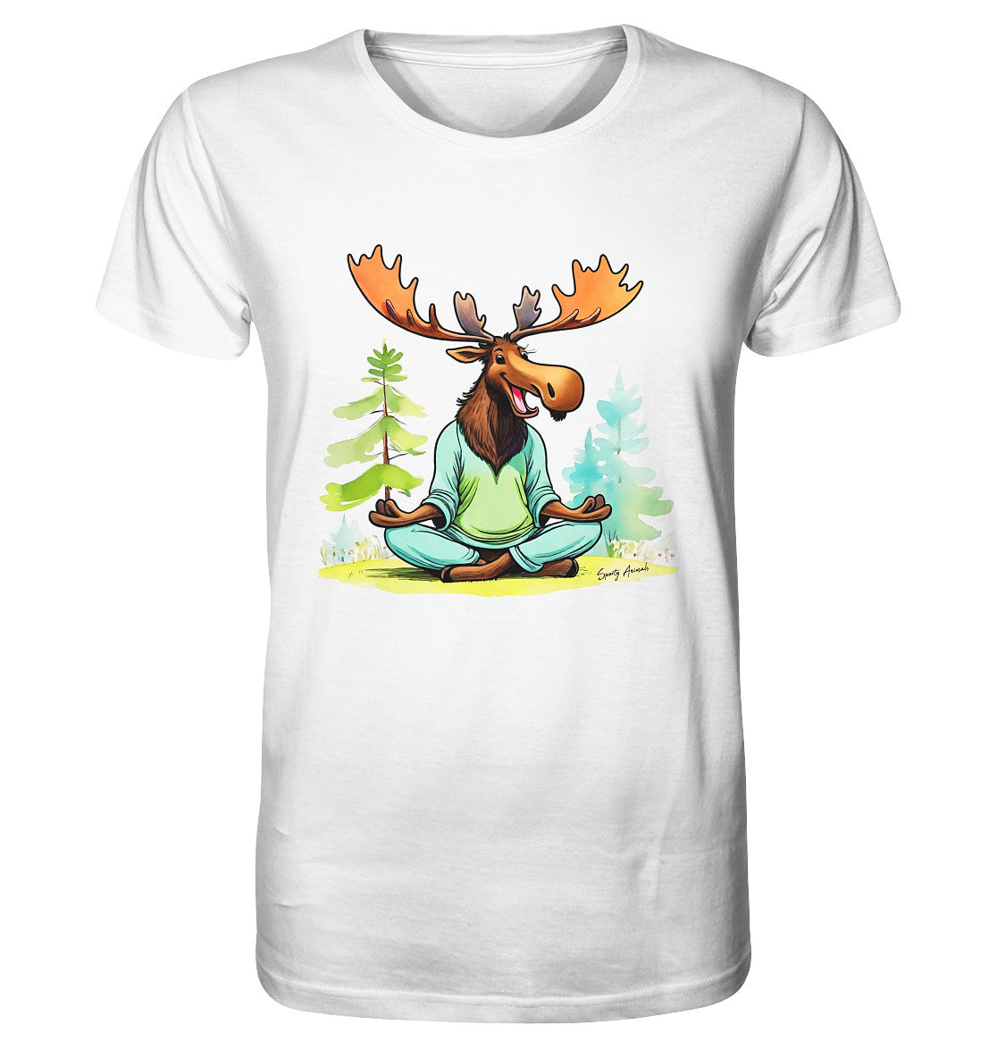 Yoga Elk Unisex - Organic Shirt