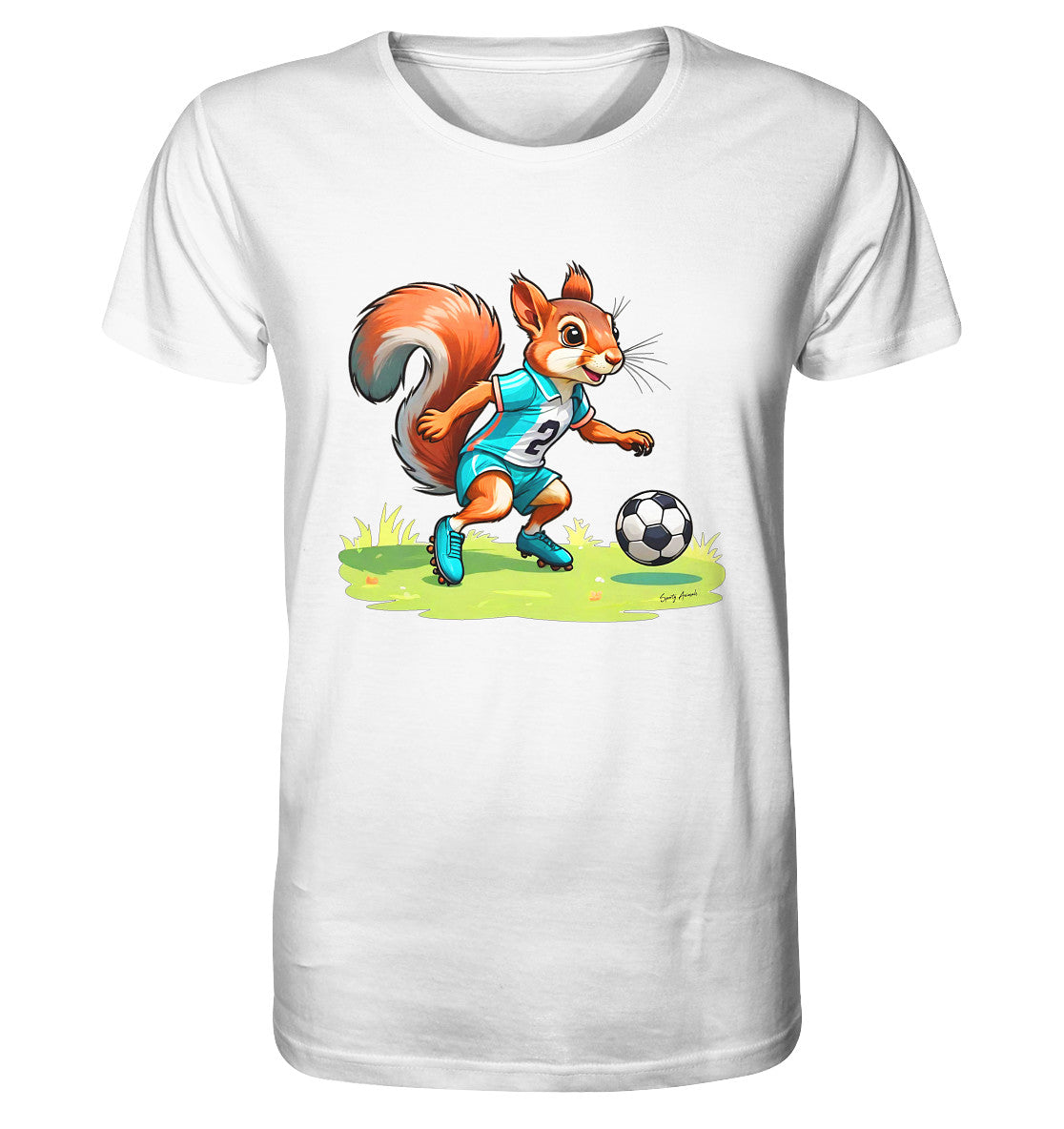 Soccer Squirrel Unisex - Organic Shirt