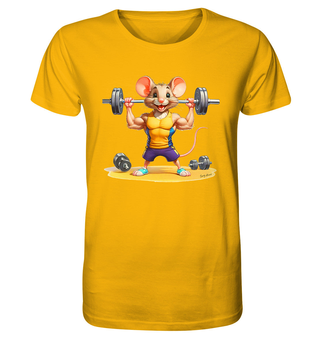 Fitness Mouse Unisex - Organic Shirt