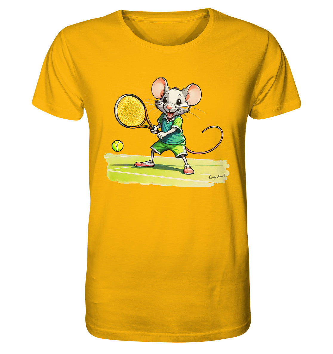 Tennis Mouse Unisex - Organic Shirt